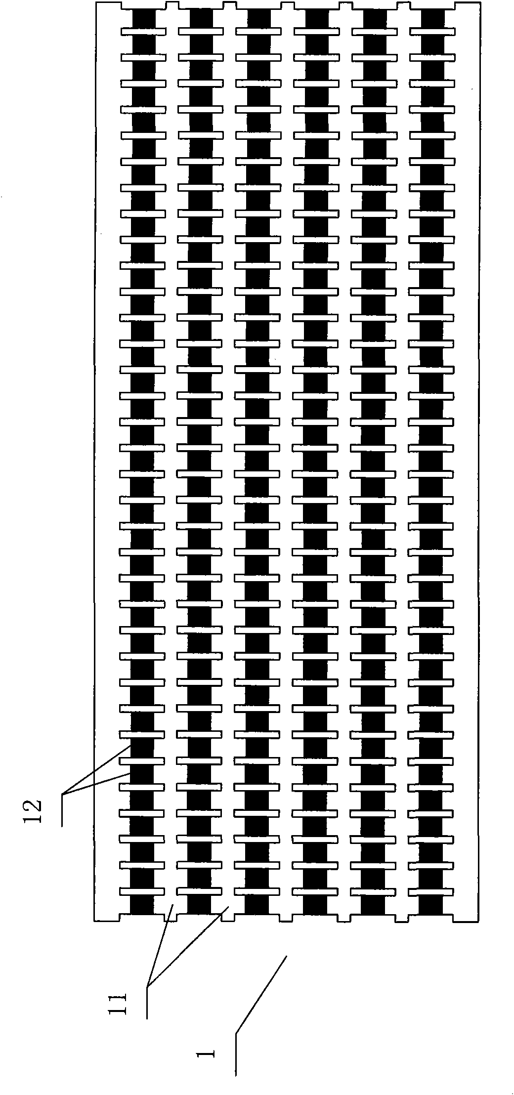 Manufacturing method for integral LED light source module