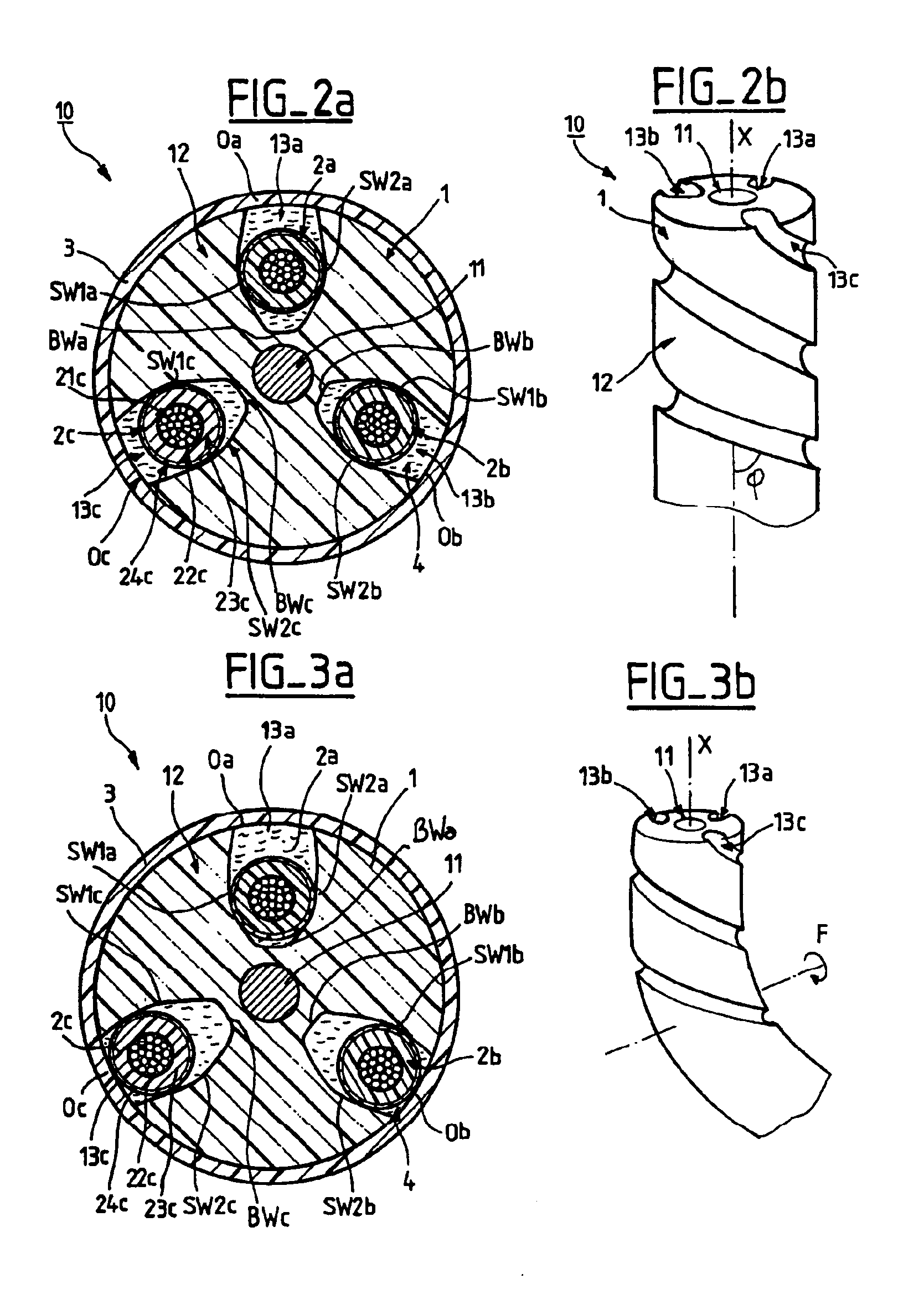 Flexible electrical elongated device suitable for service in a high mechanical load environment