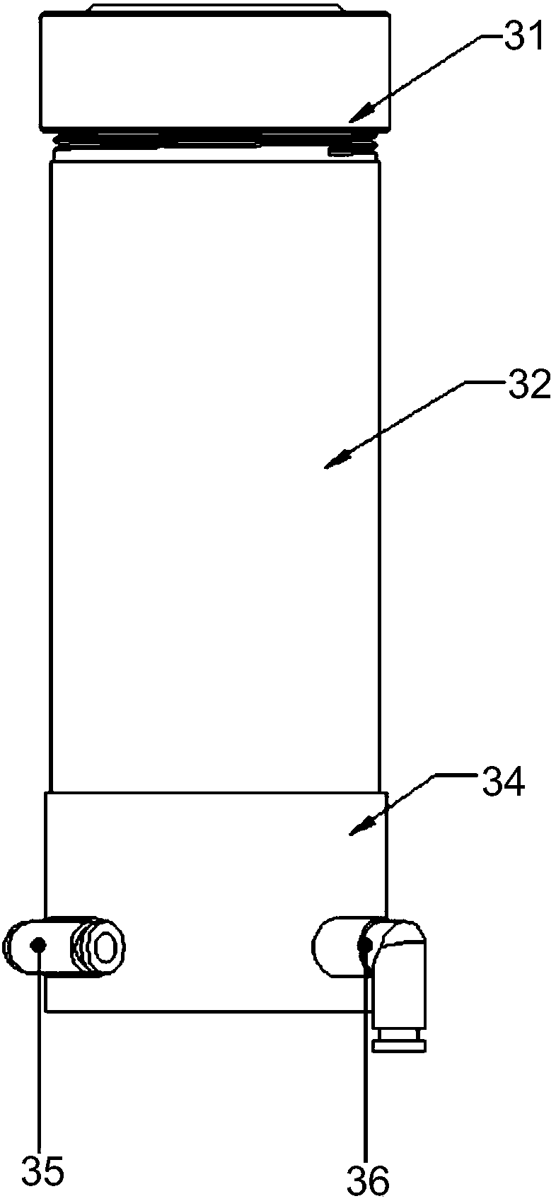 Non-contact hydrogen charging device and method