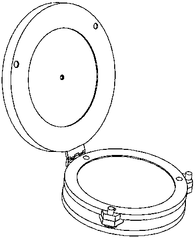 An auxiliary manual wafer bonding device
