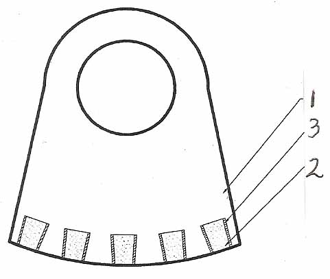 Ceramic reinforced metal matrix abrasion-resisting compound material and preparation method