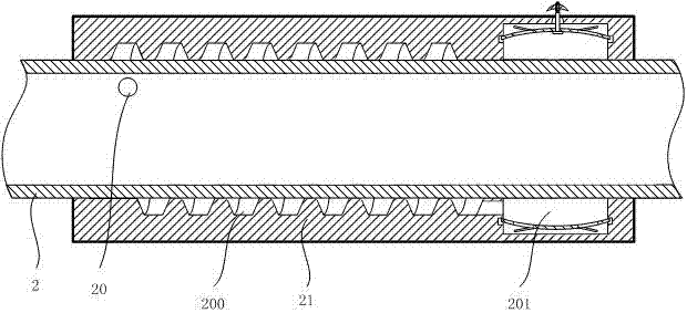 Drip-irrigation-pipe underground agricultural greenhouse system and greenhouse planting method