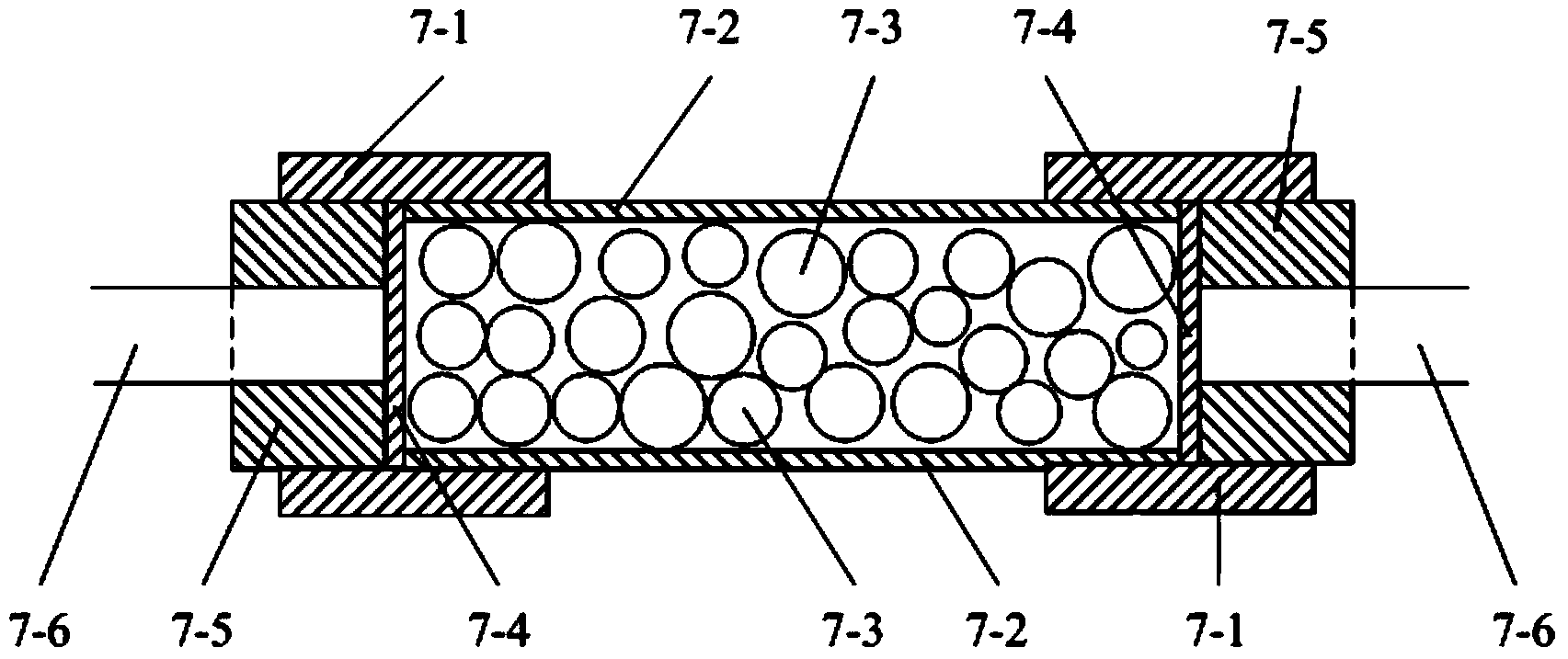 Simultaneous online analysis method for nitrite and nitrate in water sample and test sample treatment device thereof