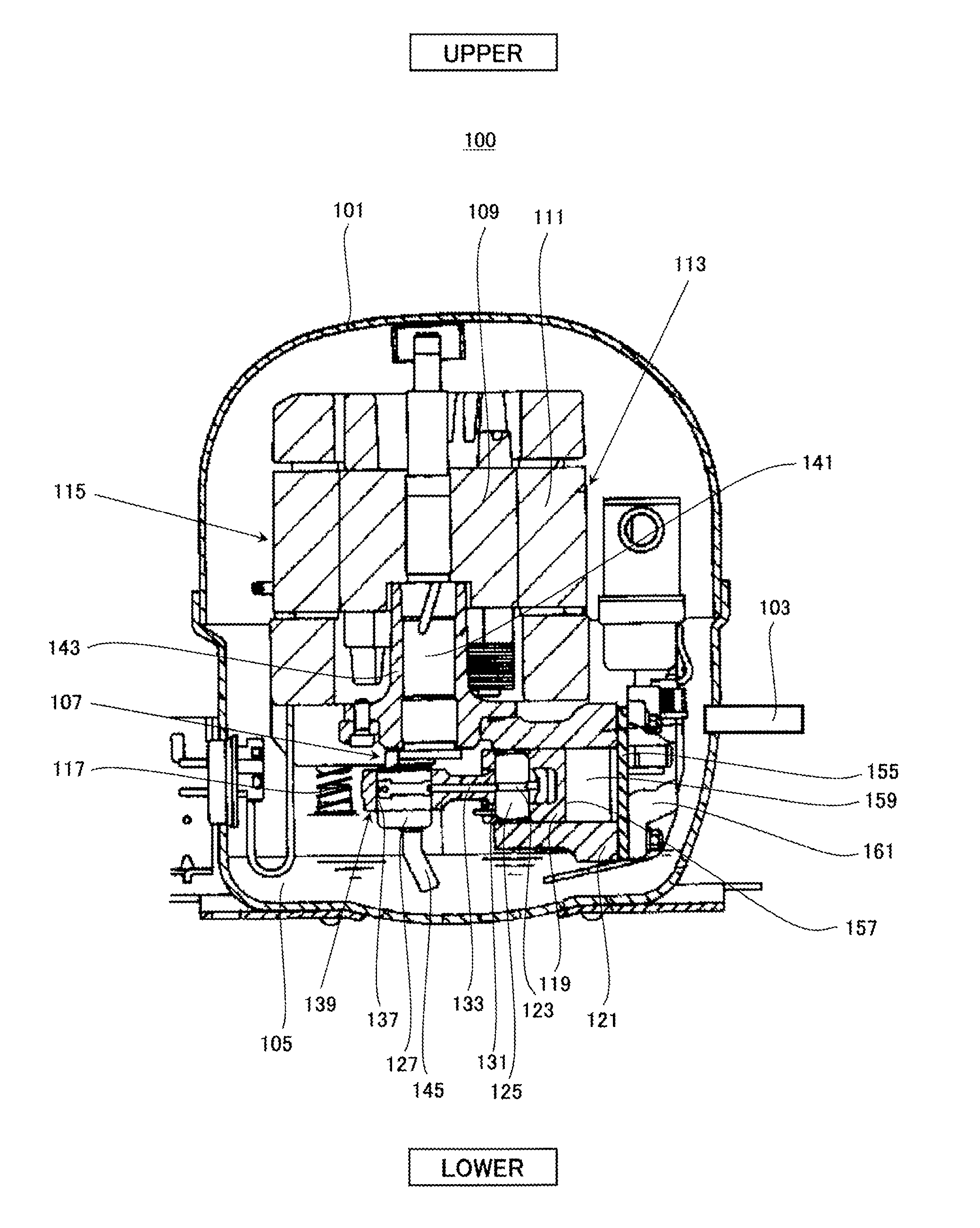 Refrigerant compressor