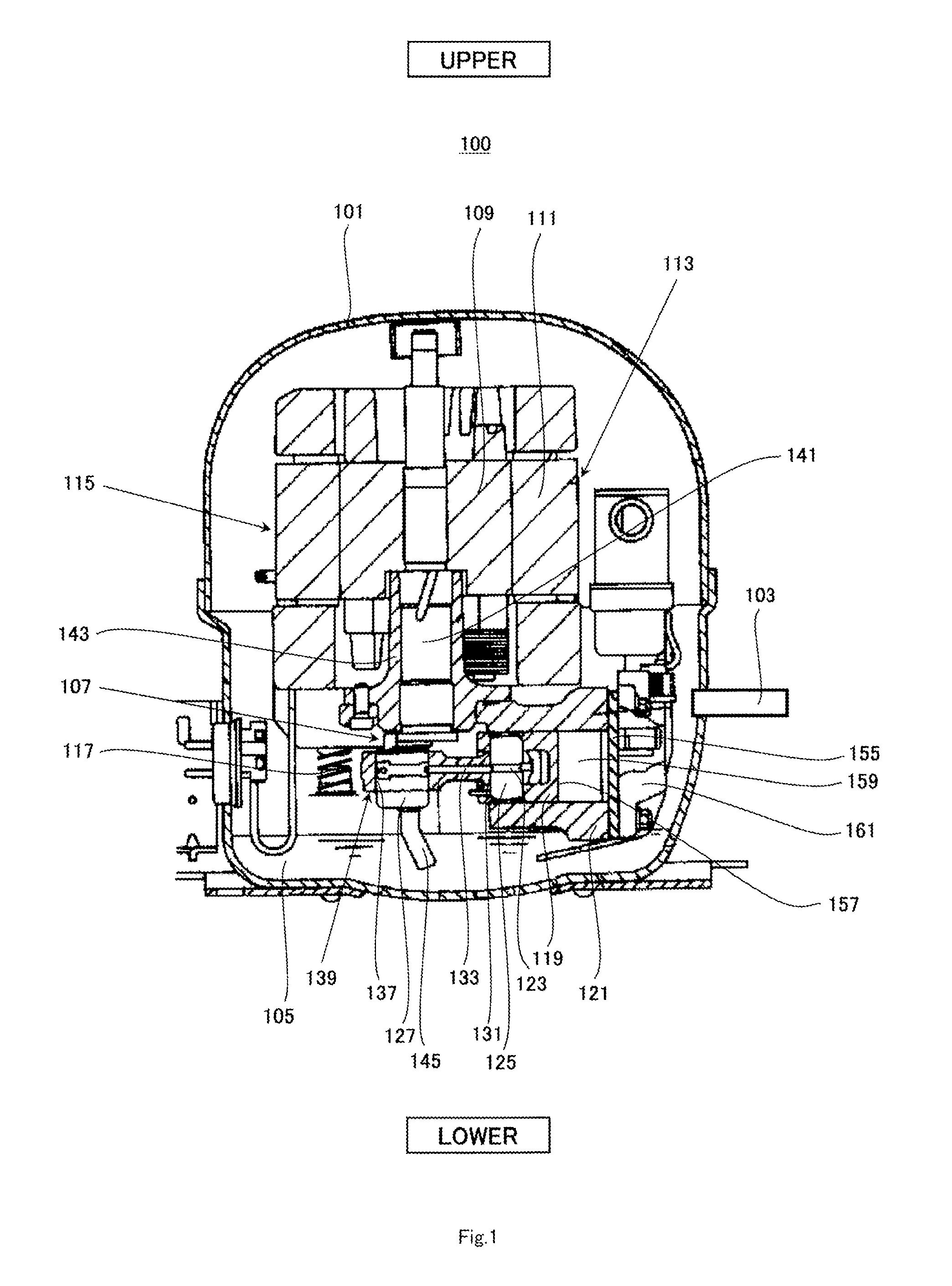 Refrigerant compressor