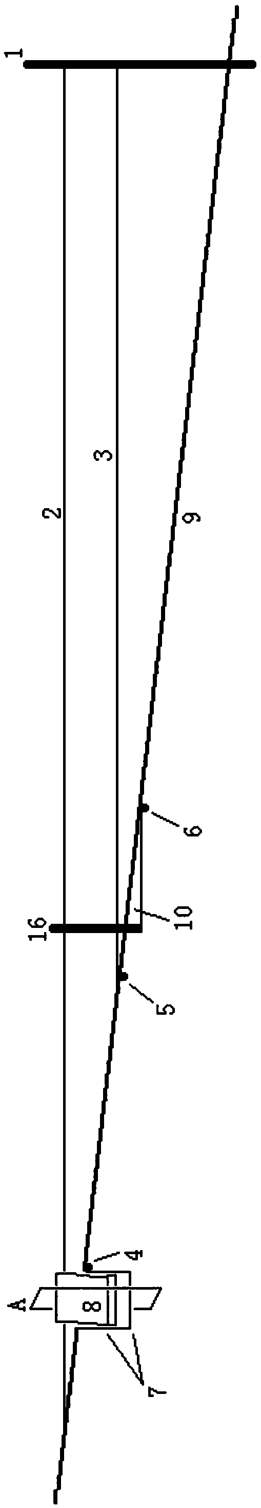 Channel regulation of reservoir tail drawdown area