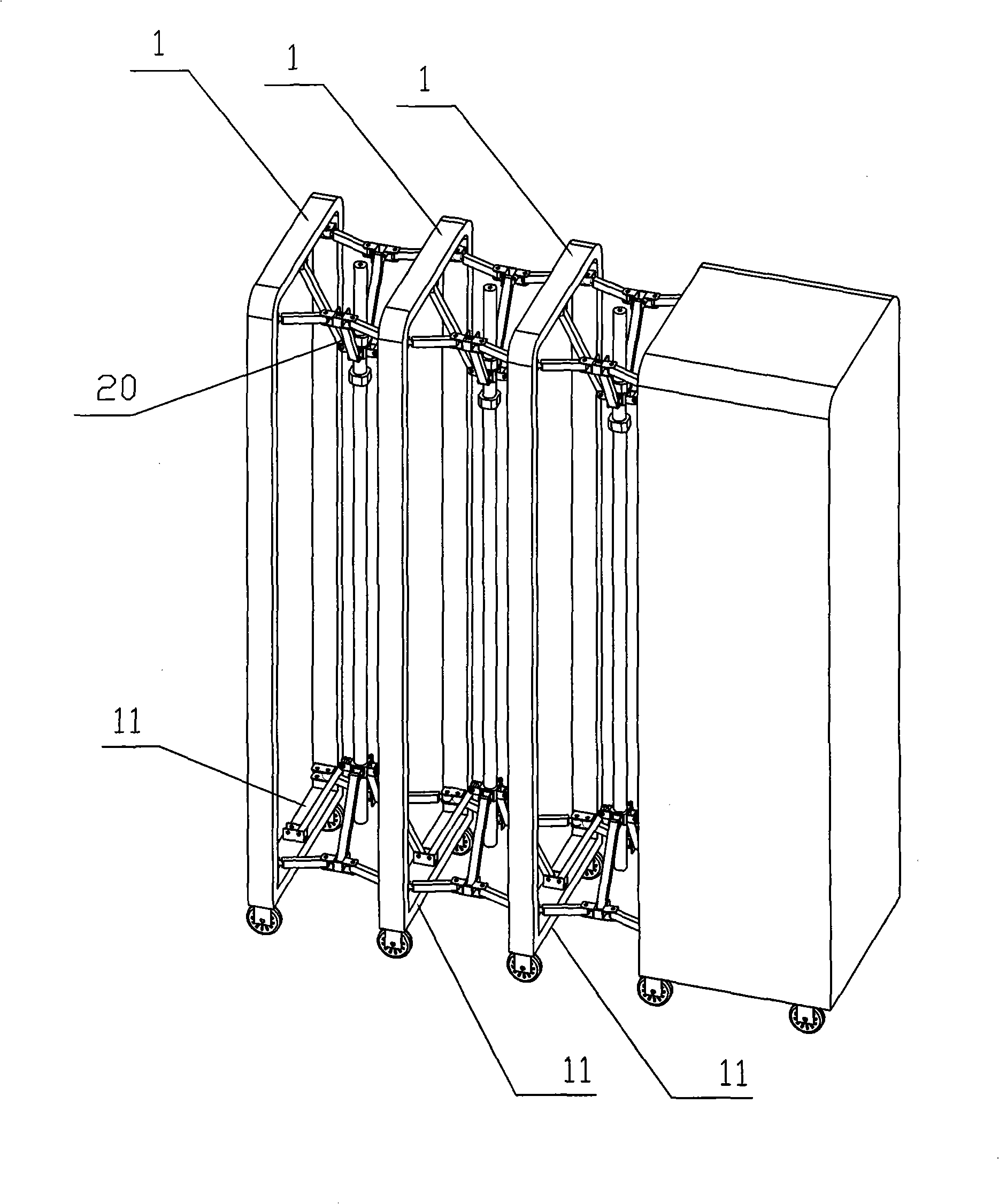 Extension door