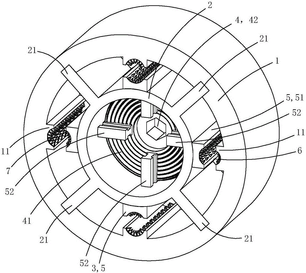 Piercing wire clamp used for power transmission and distribution