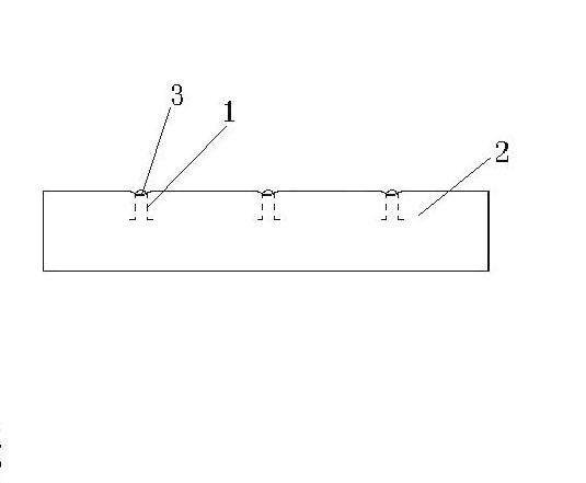 Hoisting prefabricated part of embedded small hoisting ring group