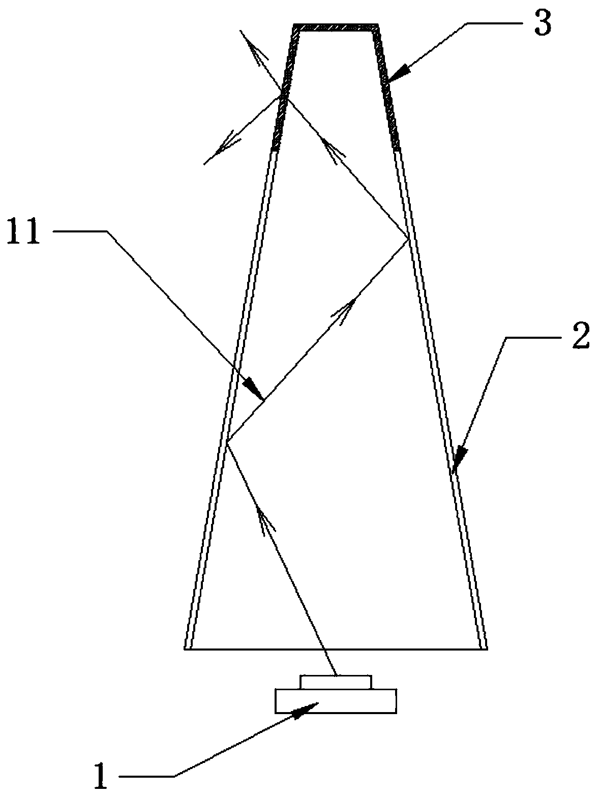 LED light-emitting device used for replacing halogen bulb