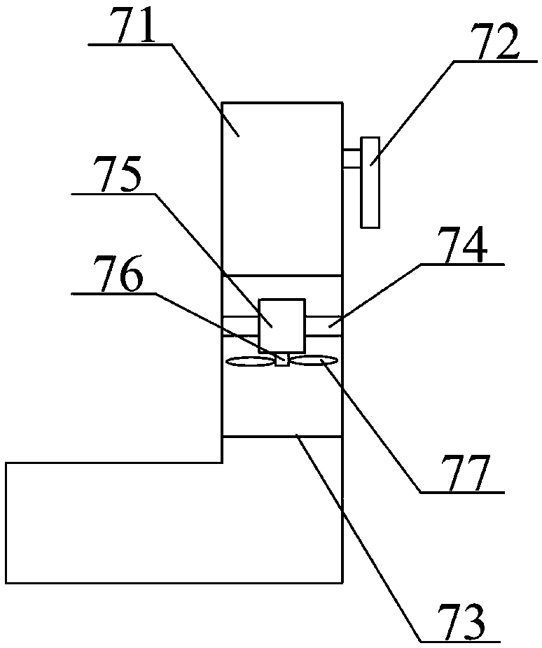 Coke oven basement cooling ventilation equipment