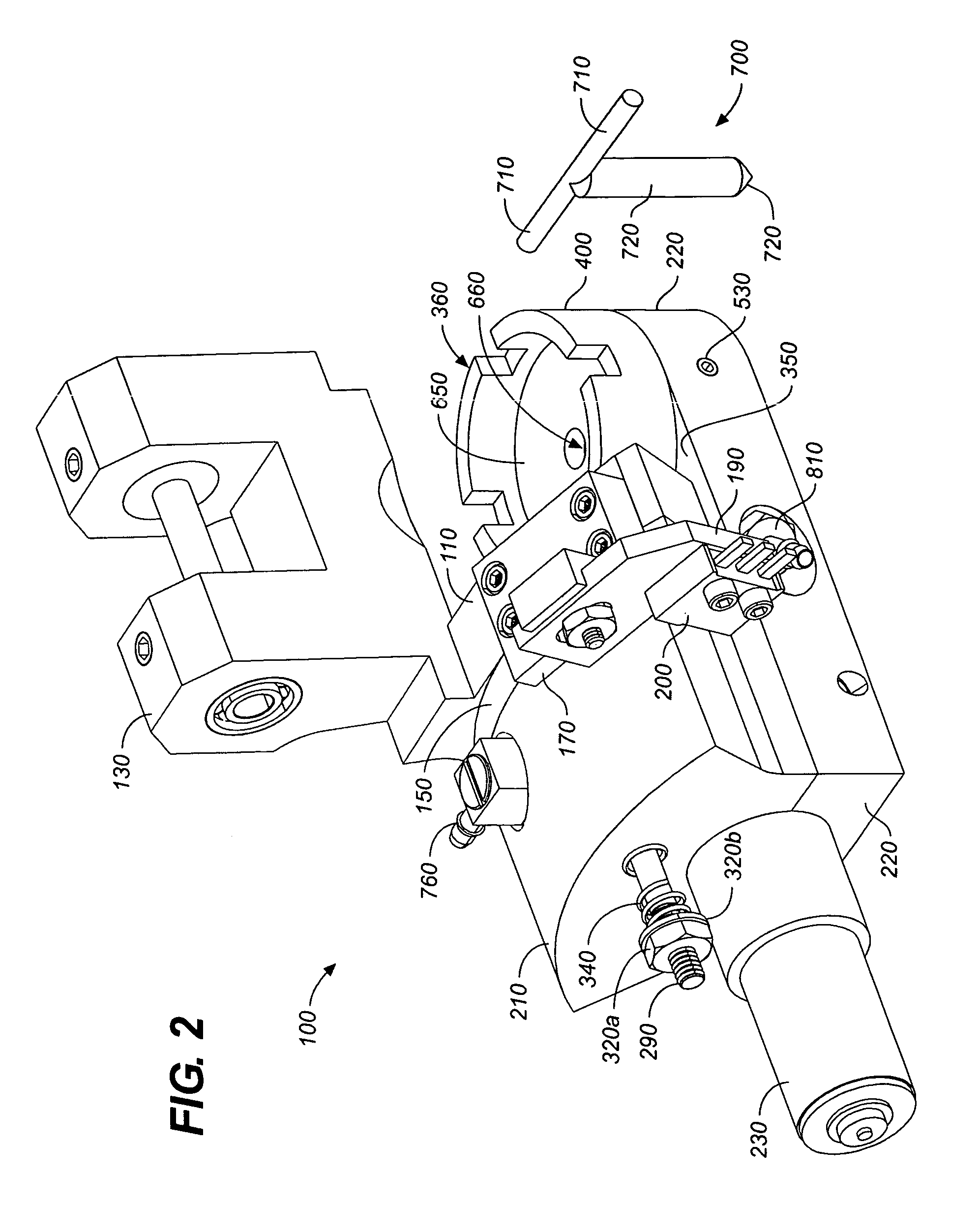 Automatic tool tilting apparatus for a scribe tool