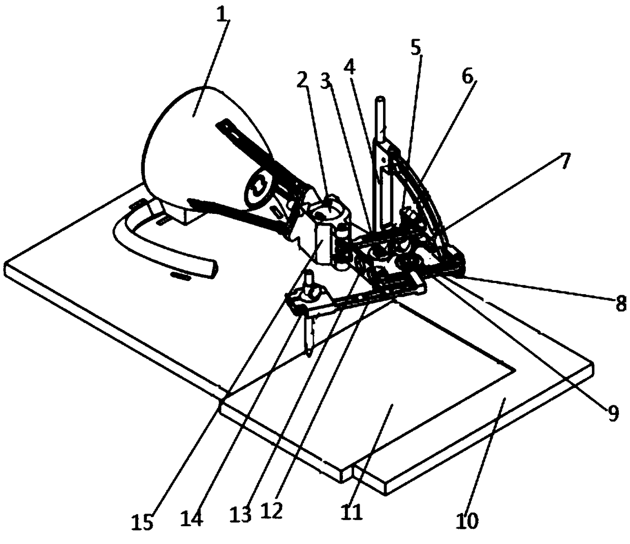 Hand-writing auxiliary training device