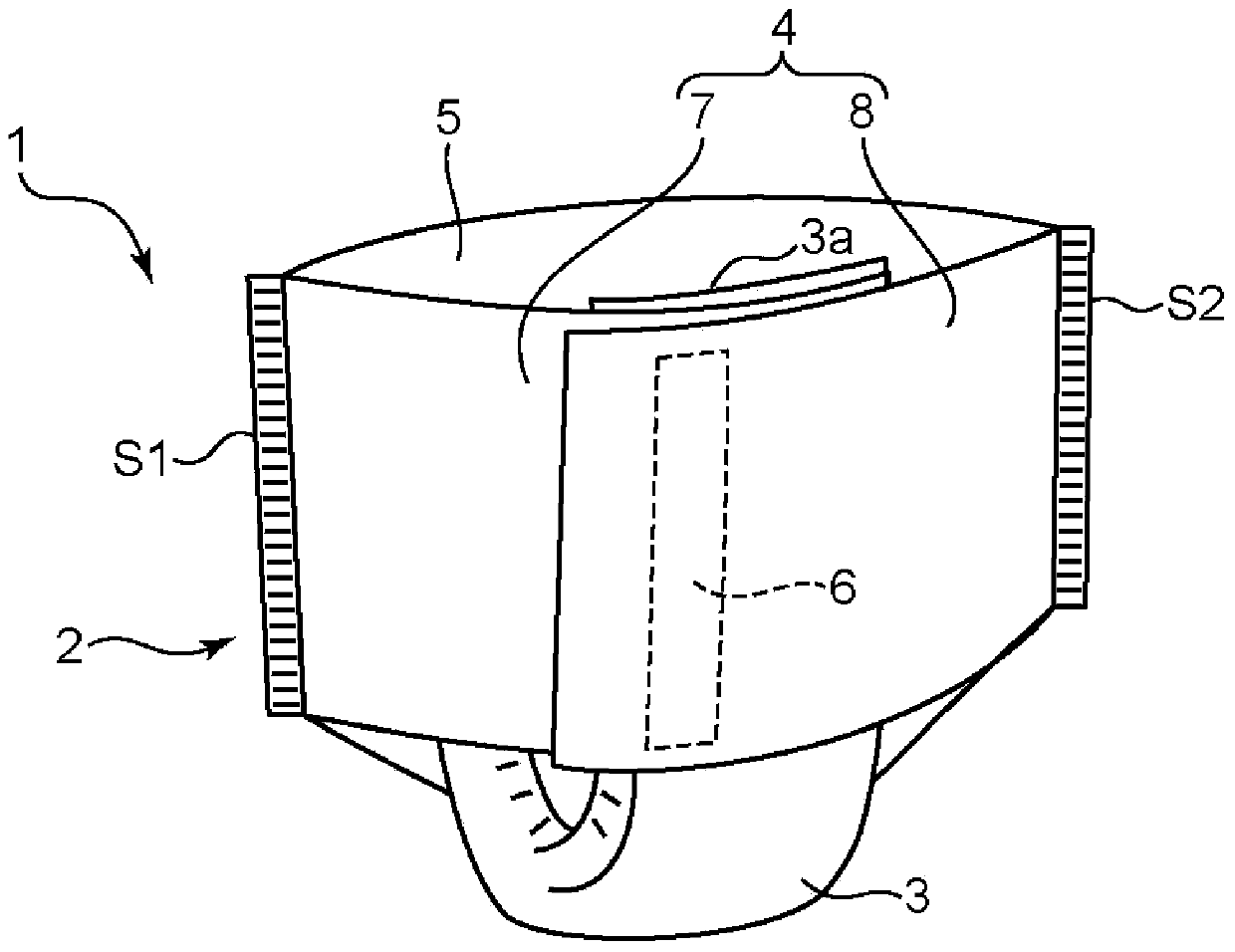 Worn article and method for producing same