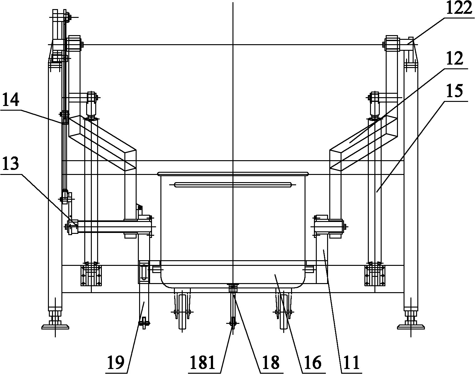 Tumbler and material loading device thereof