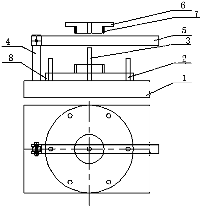 Static hydraulic pump motor oil seal packaging technology apparatus