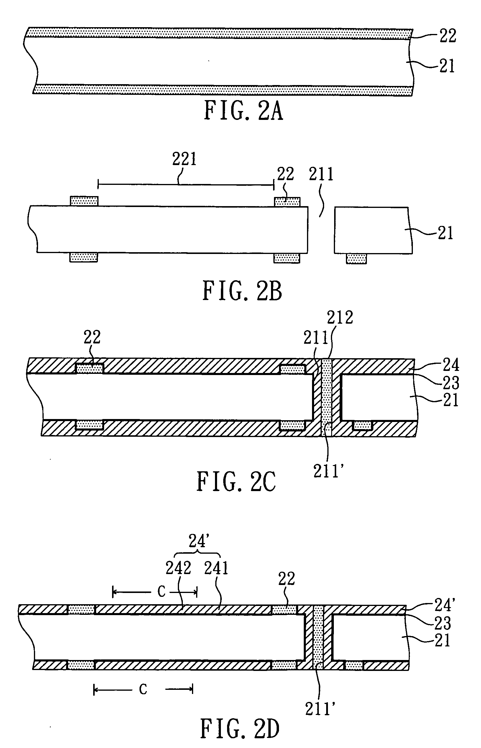 Circuit board structure with capacitor embedded therein and method for fabricating the same