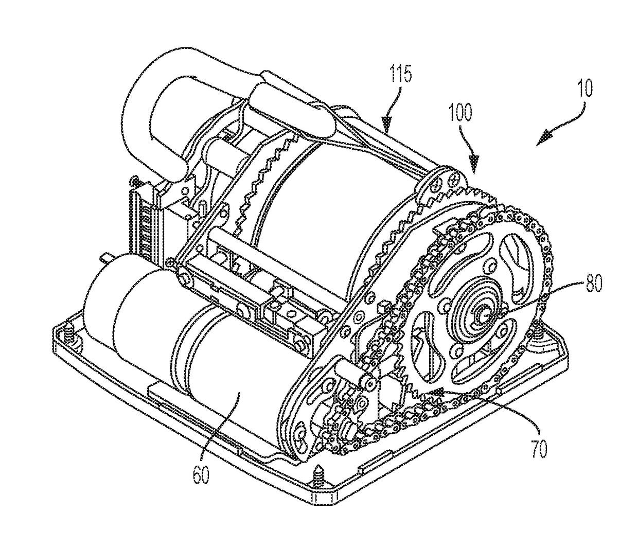 Retractor with Space-Saving Features