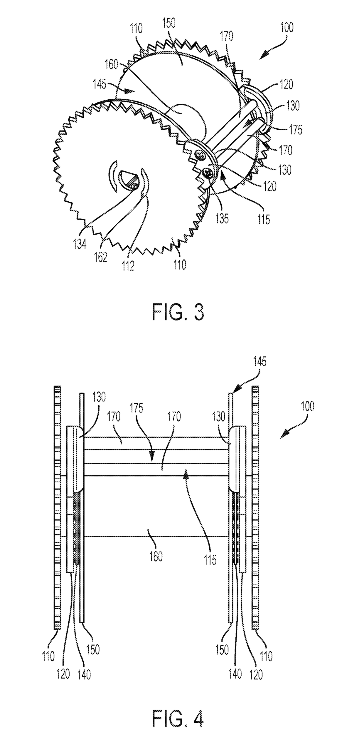 Retractor with Space-Saving Features