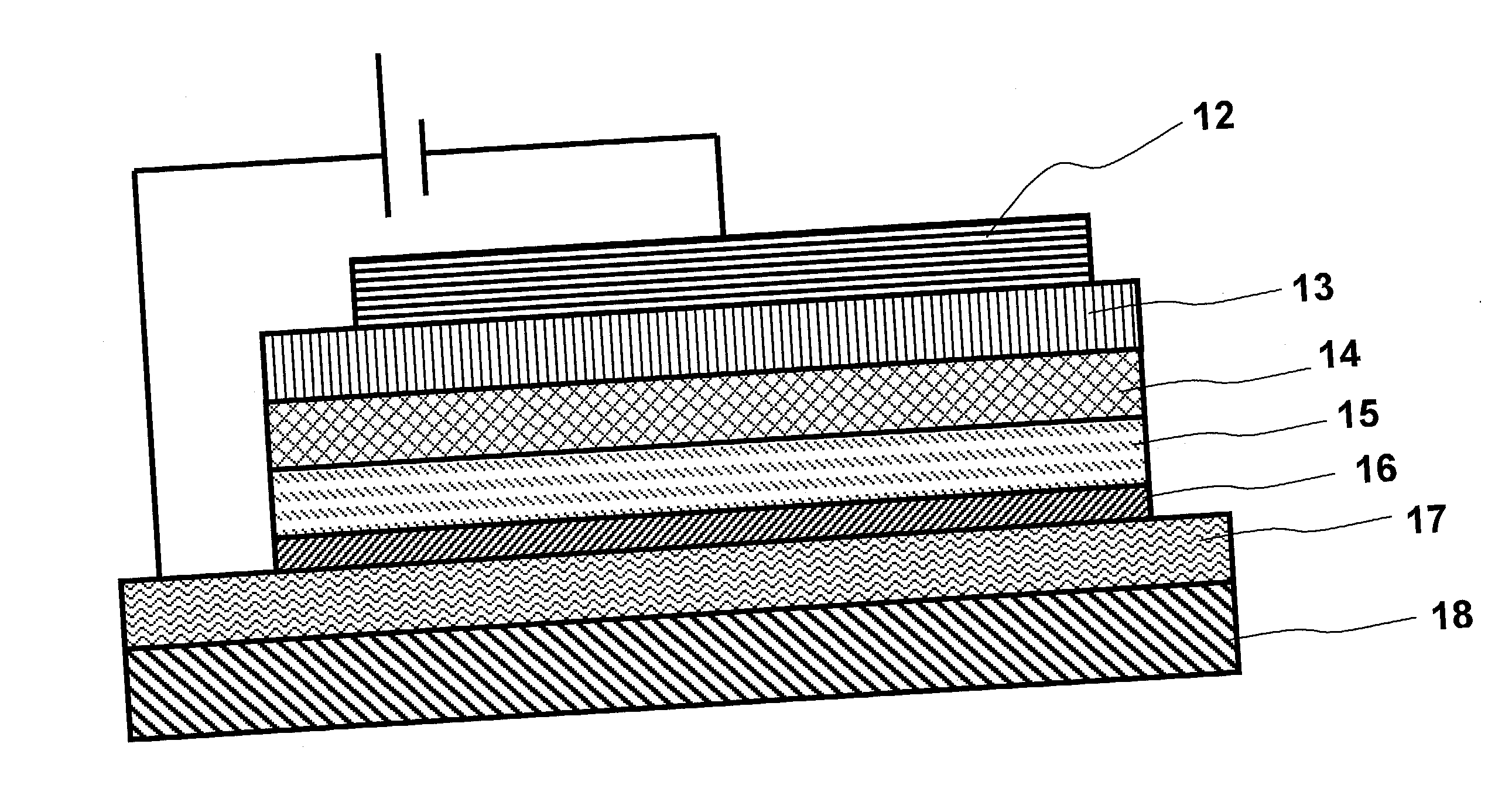 Organic electroluminescent device with a containing fluorine inorganic layer