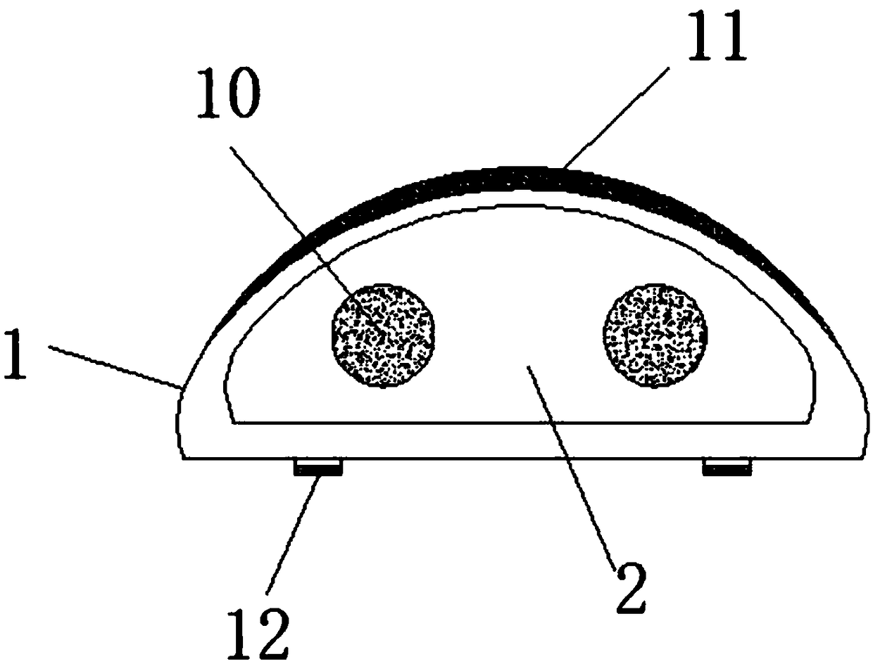 Instrument panel with anti-dazzle function