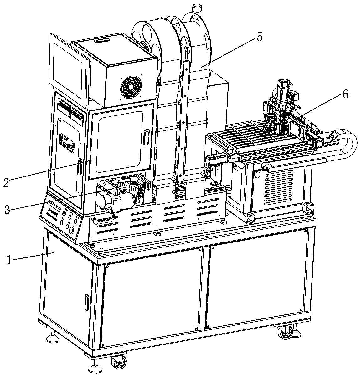 Automated assembly line for electronic products