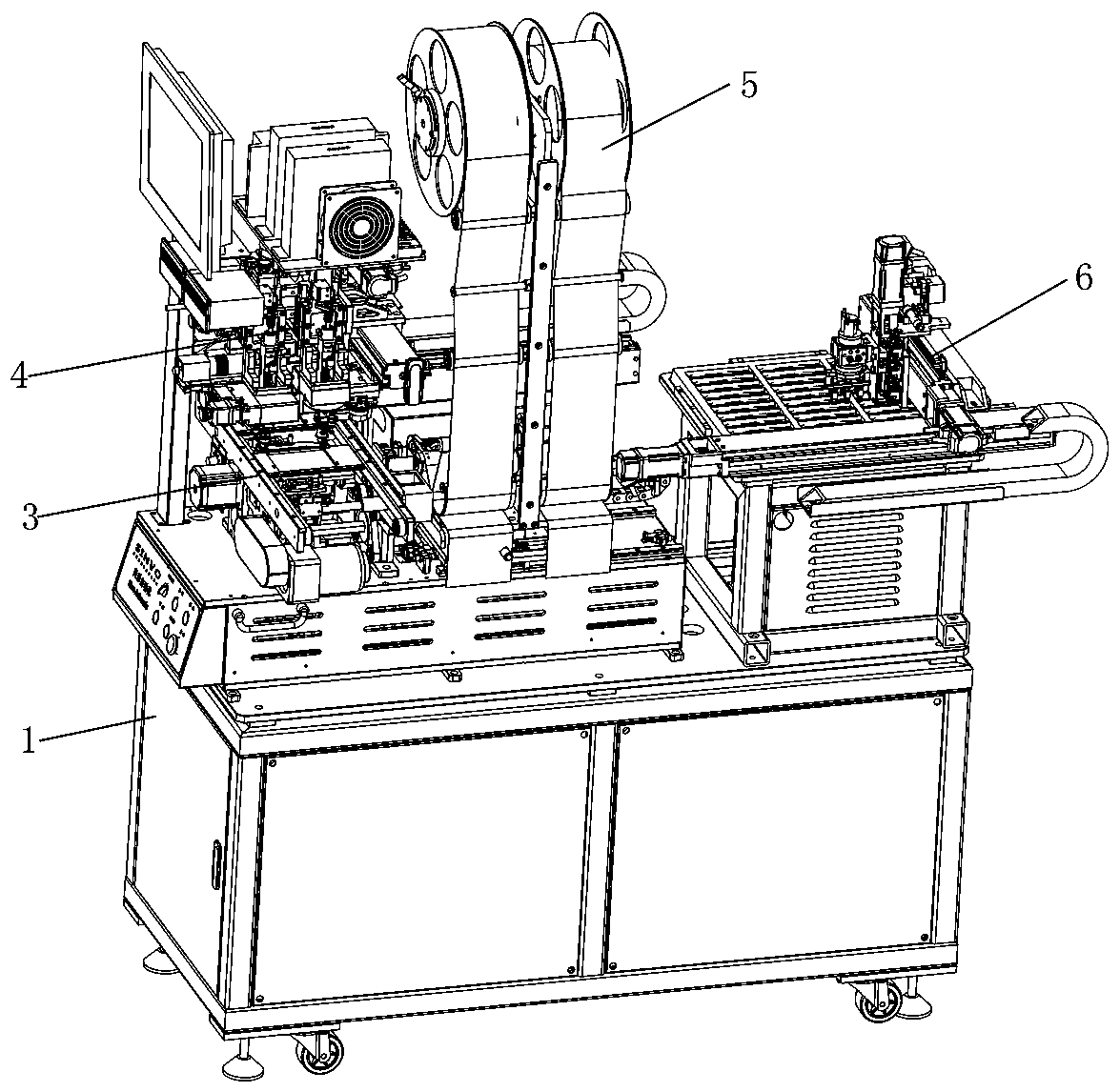 Automated assembly line for electronic products