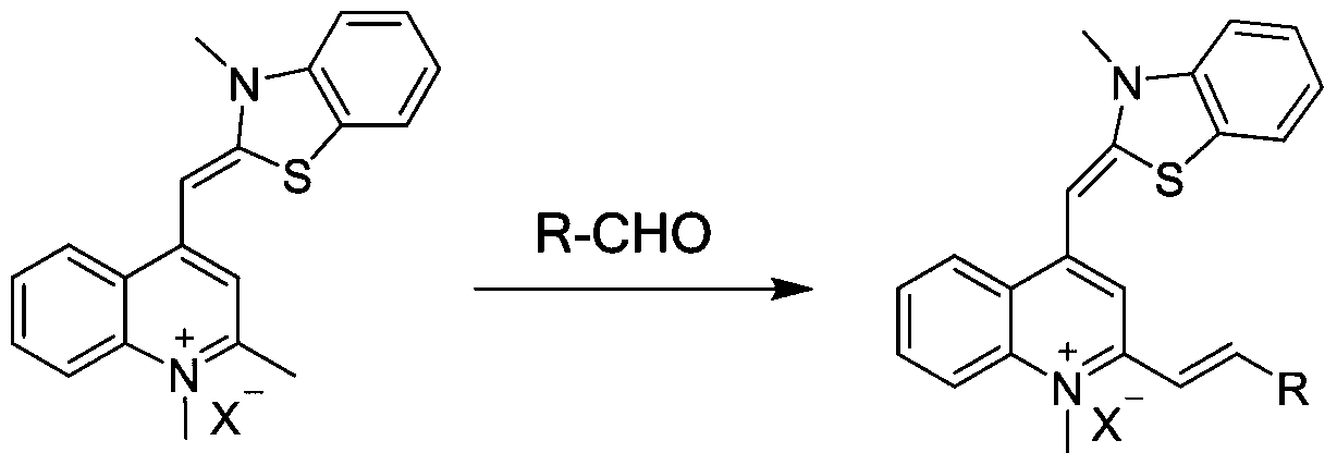 Thiazole Orange Styrene Derivatives, Preparation Method and Application in Preparation of Anti-drug-resistant Bacteria Drugs