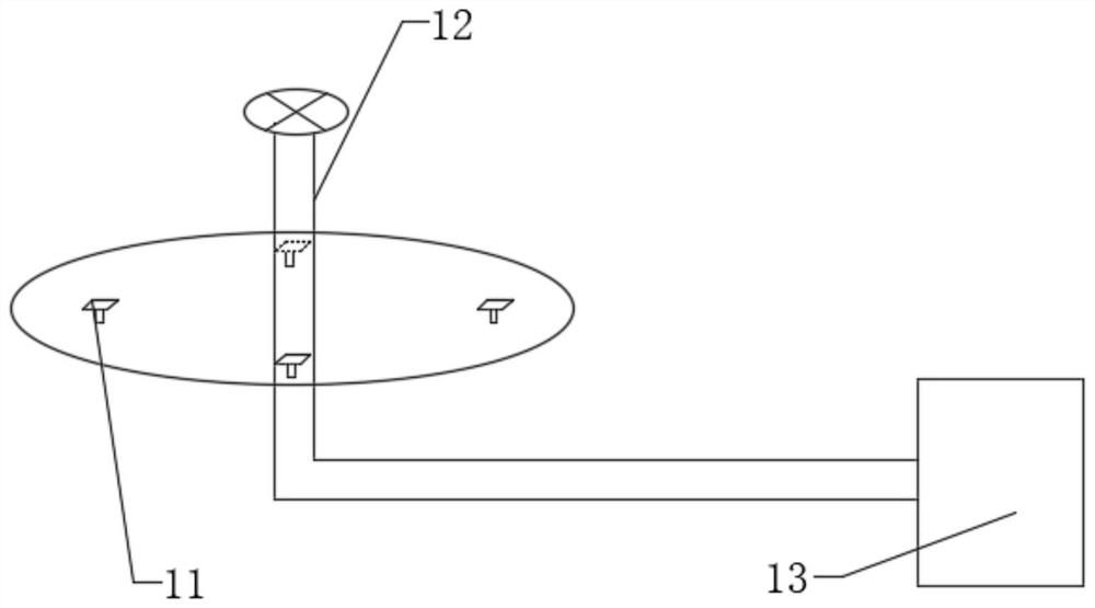 Intelligent water spraying system