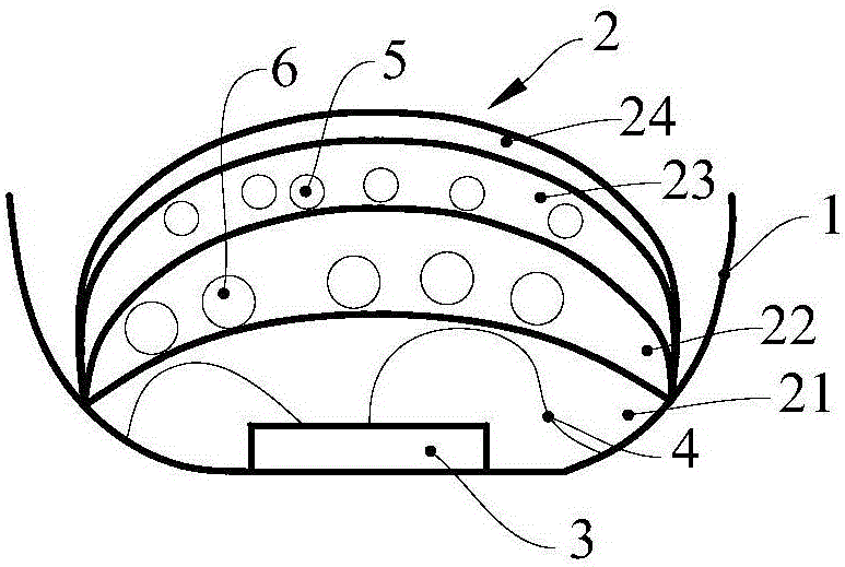 An LED package