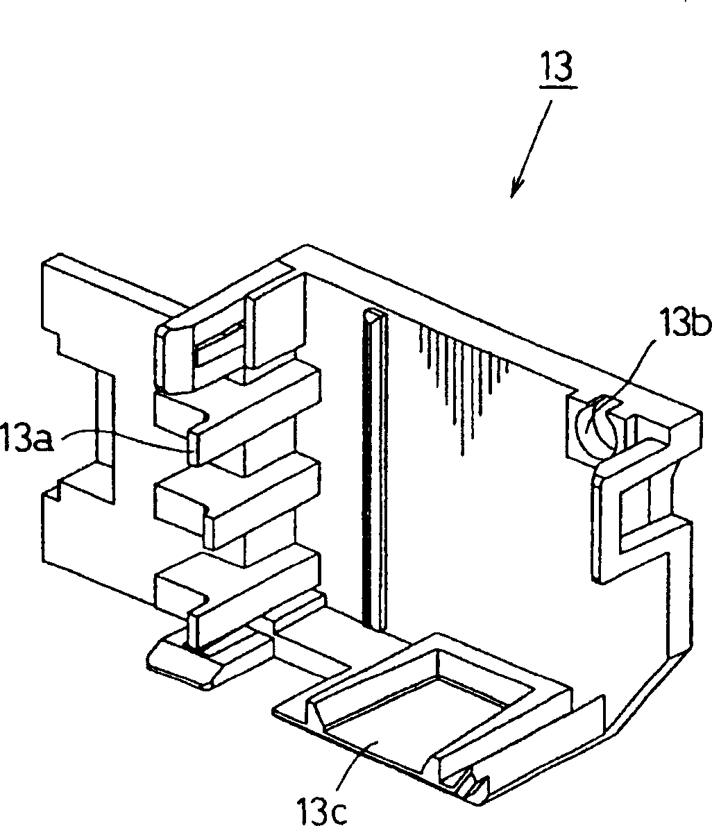 Switch, botton switch and rotation switch