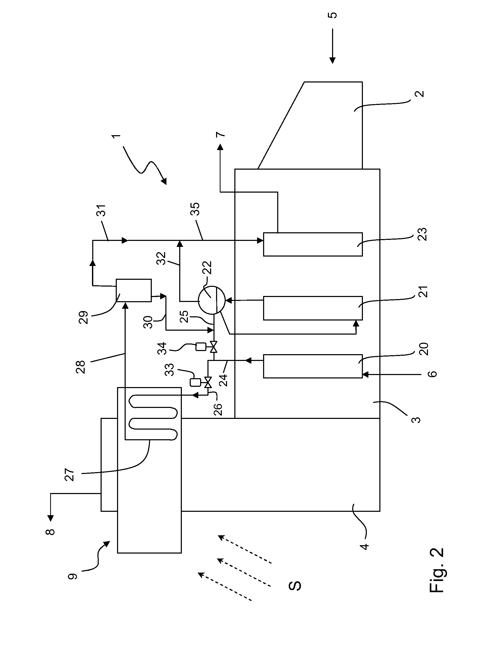 Heat recovery steam generator, method for retrofitting a heat recovery steam generator and related process for generating power