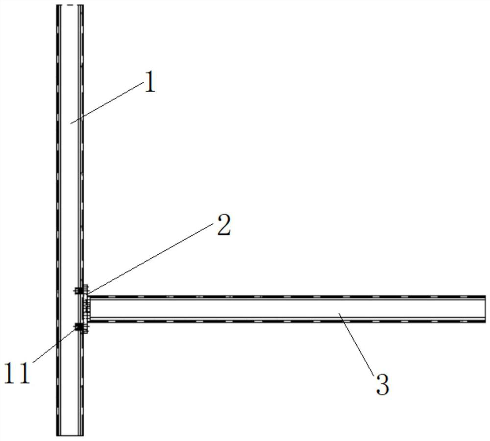 High-precision high-strength carbon fiber thin-wall pipe end face connecting structure