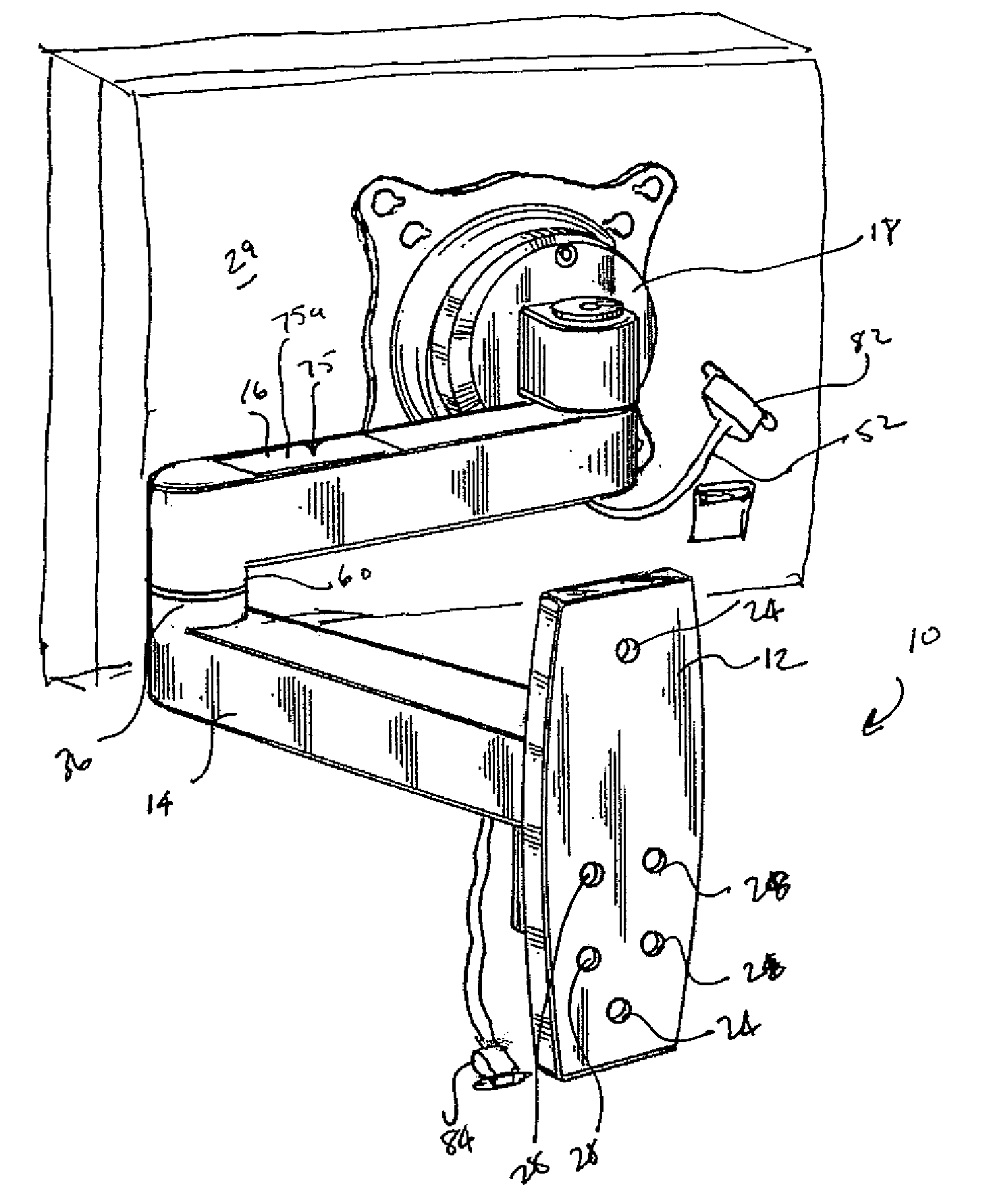 Mount and electronic display system