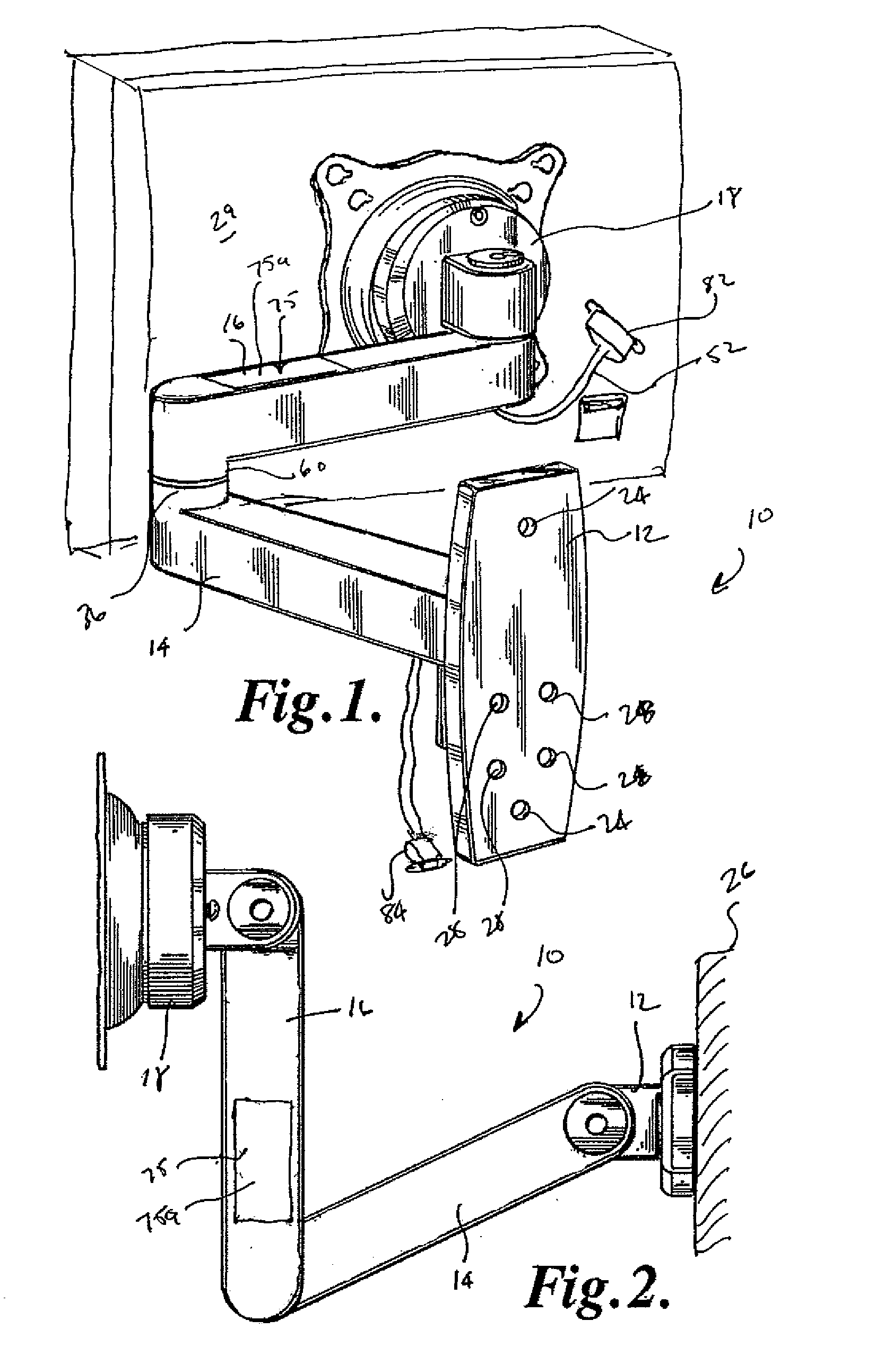 Mount and electronic display system