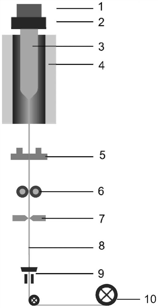 A kind of semiconductor core optical fiber preparation method