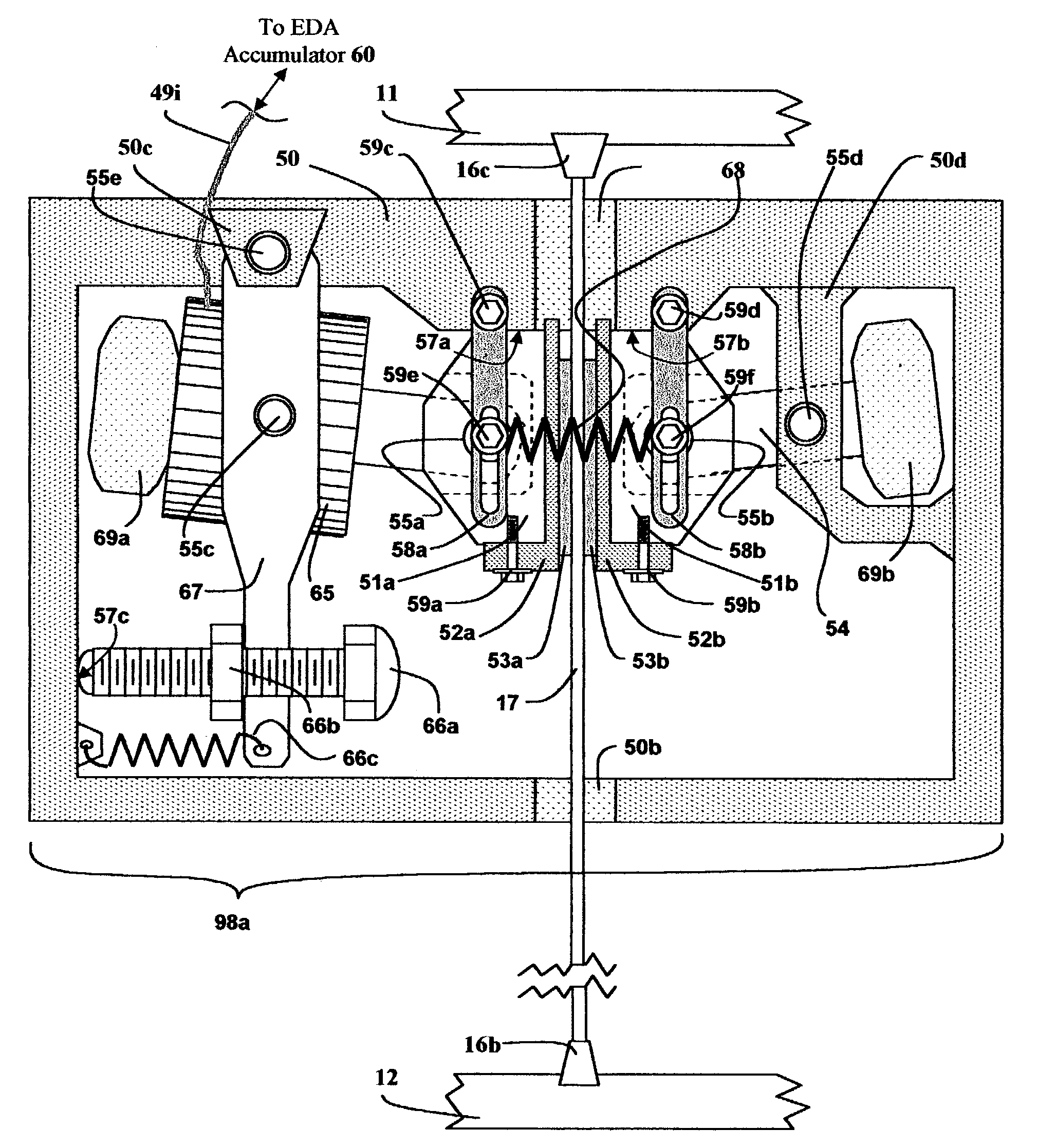 Shock-limiting interface, compact (SLIC)