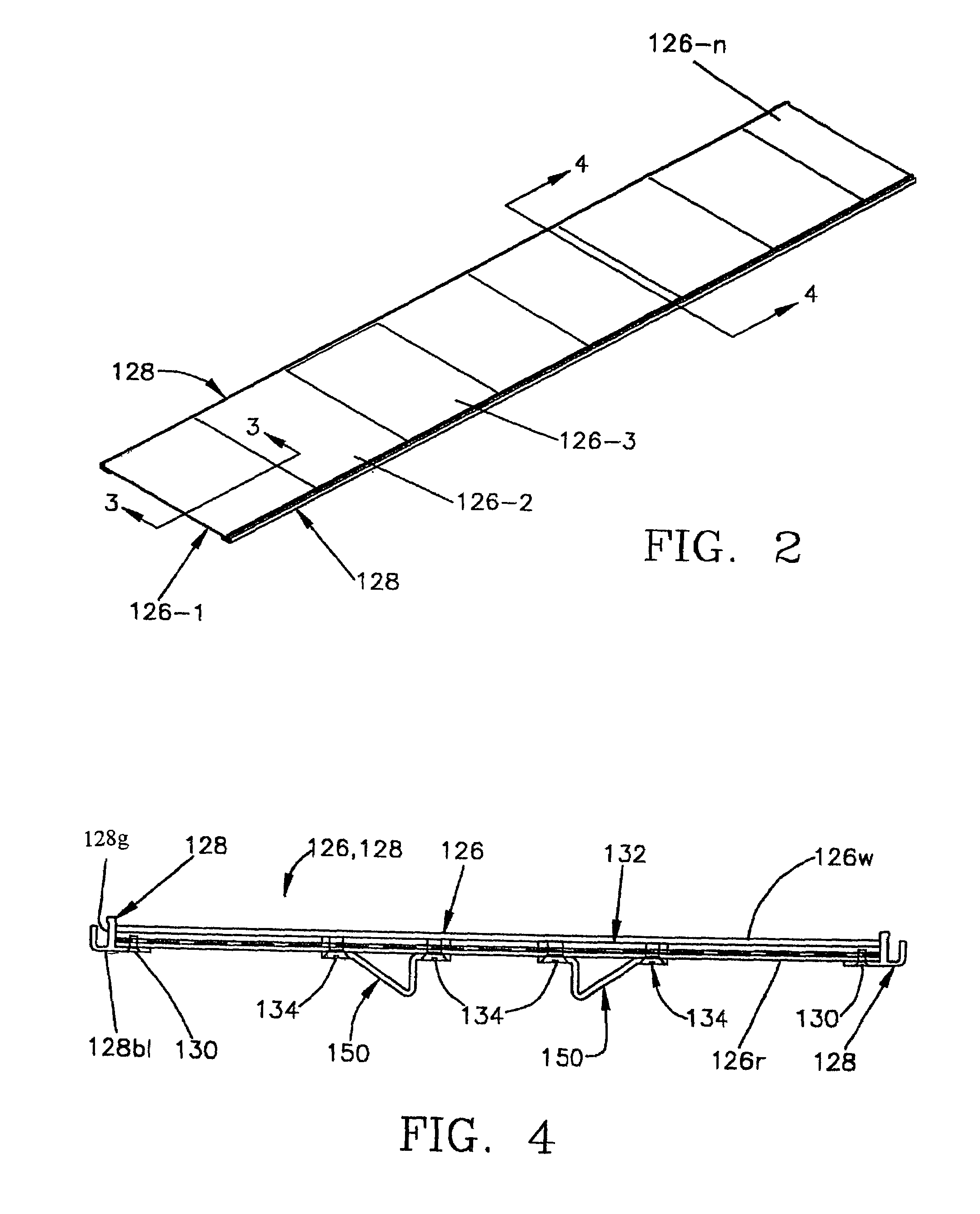 Expansion joint cover with modular center