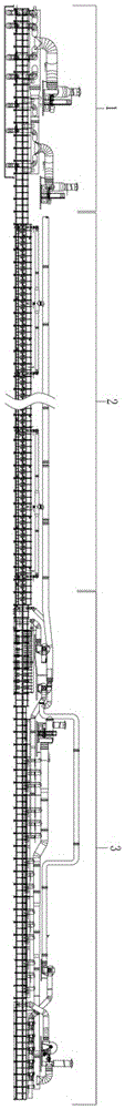 Heat-recovery air flue system used for kiln