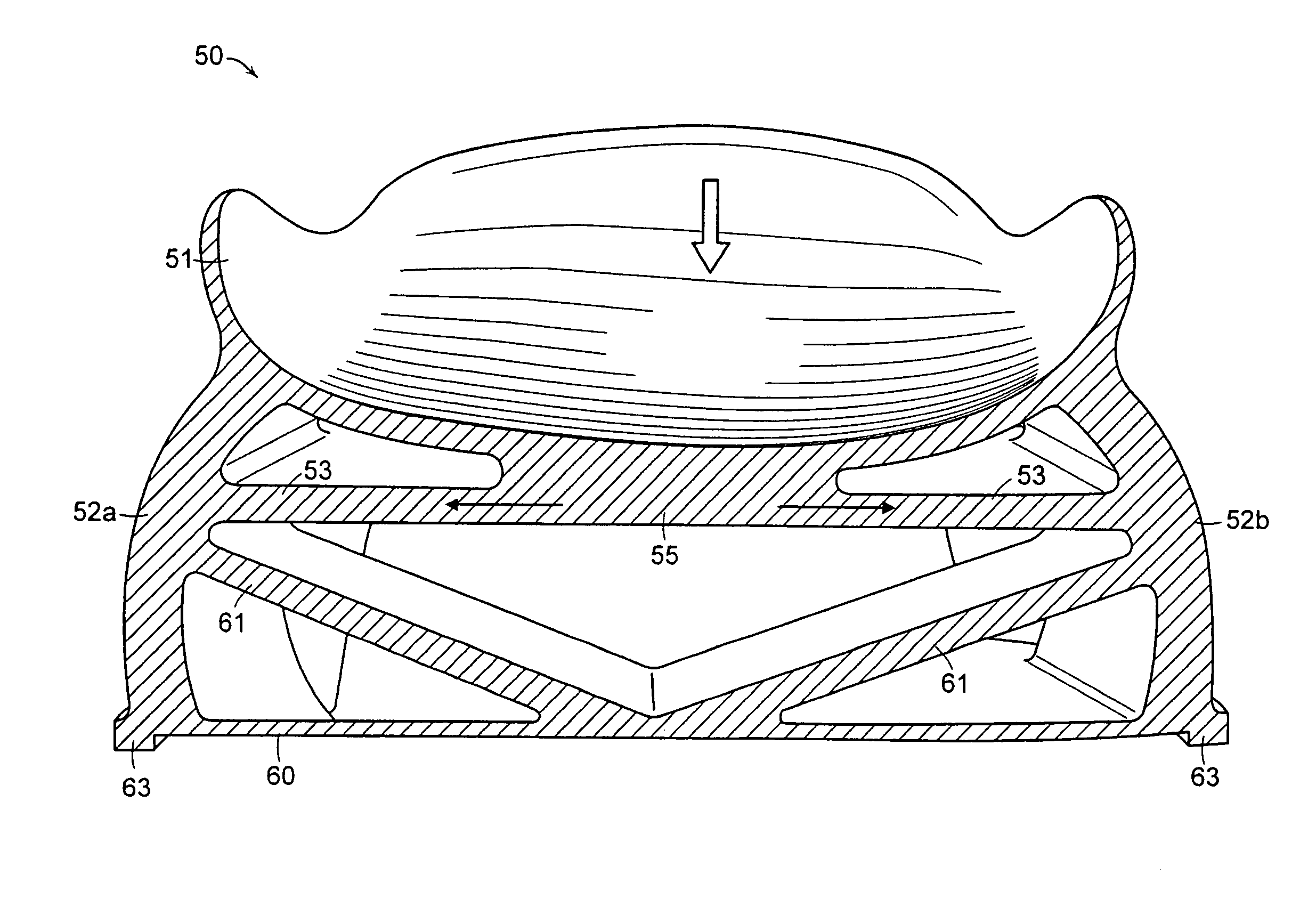 Structural element for a shoe sole