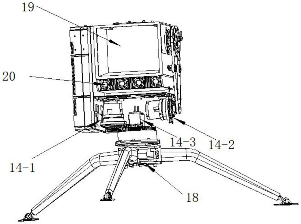 Ku/Ka dual-frequency shared portable communication antenna