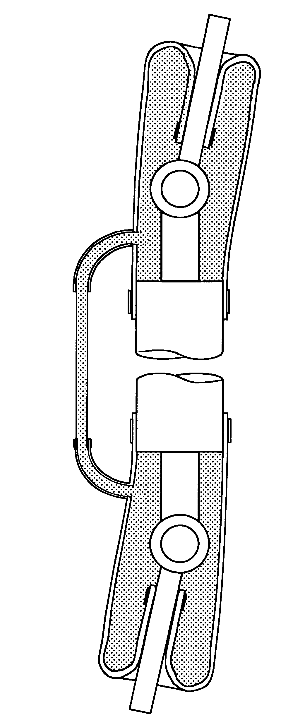 Hydraulic damper integrated into steering rack for attenuating steering nibble