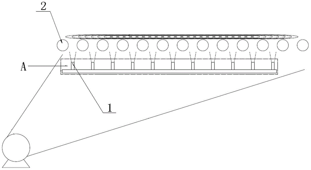 Wire rod edge cooling device and wire rod edge cooling method