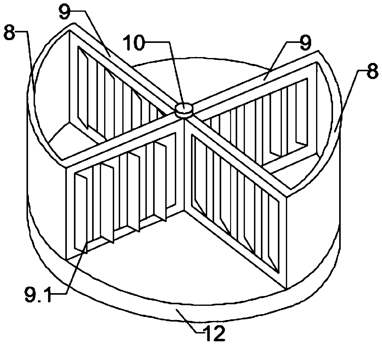 Multifunctional ship lock combined with fishway, and operation method thereof