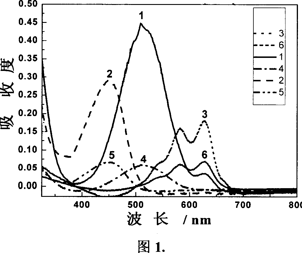 Method for preparing nano pigment water-borne dispersion