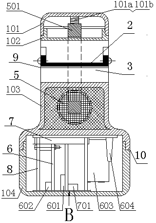 Method and device for detecting distributing line faults