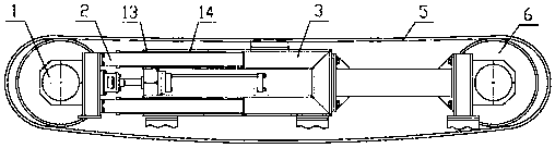 Conveyer belt test device and method for loading and unloading samples on annular conveyer belt