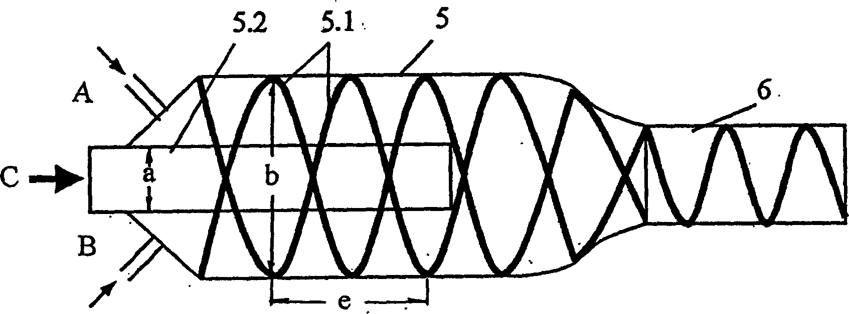 Rotating liquid ring pipeline delivery method and equipment for high viscosity fluid