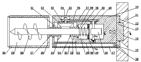 Rock soil deep hole drilling equipment