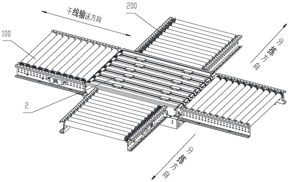 High-speed jacking and transferring control method